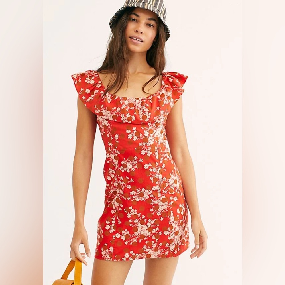 FREE PEOPLE Ruby Fiore Mini Dress